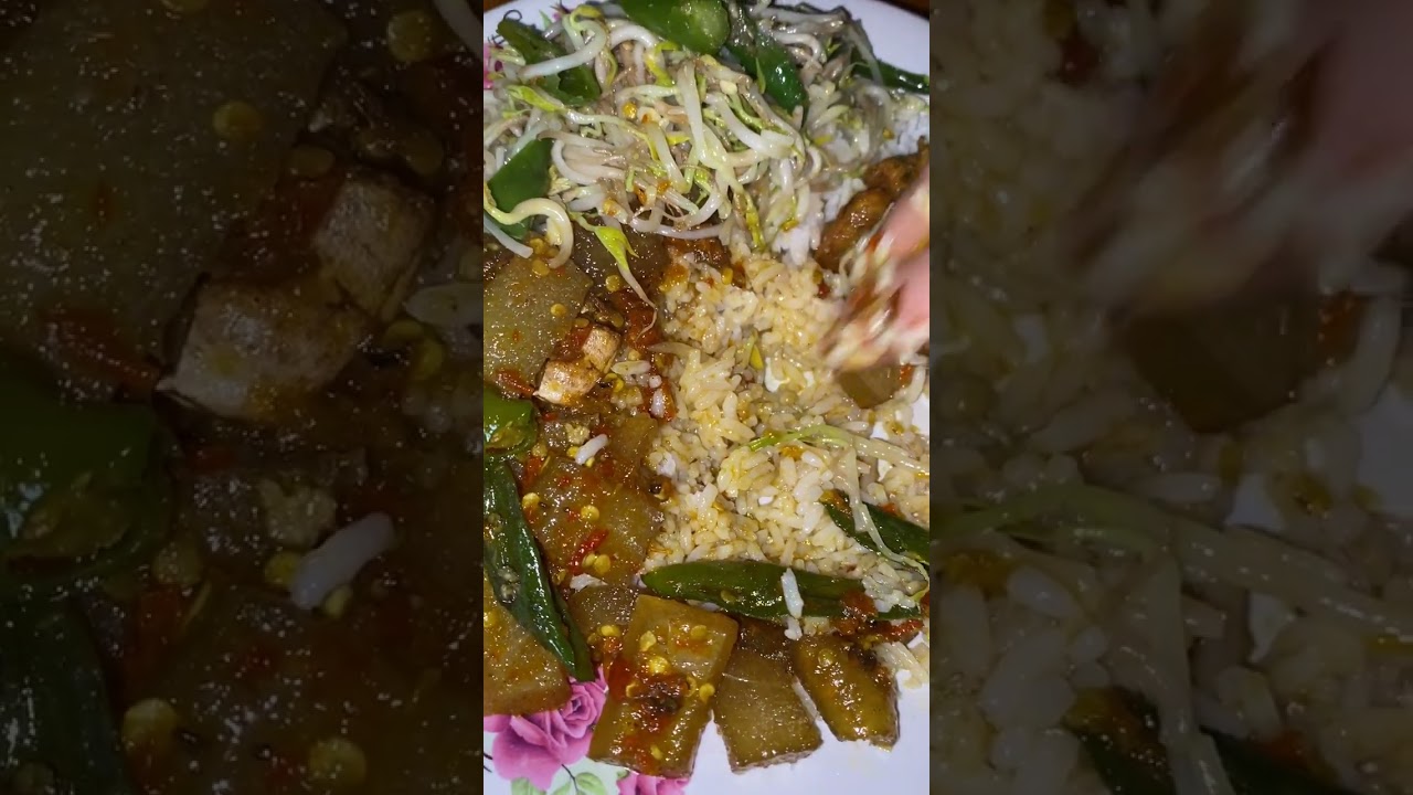Makan kikil mercon dan sayur toge 🔥