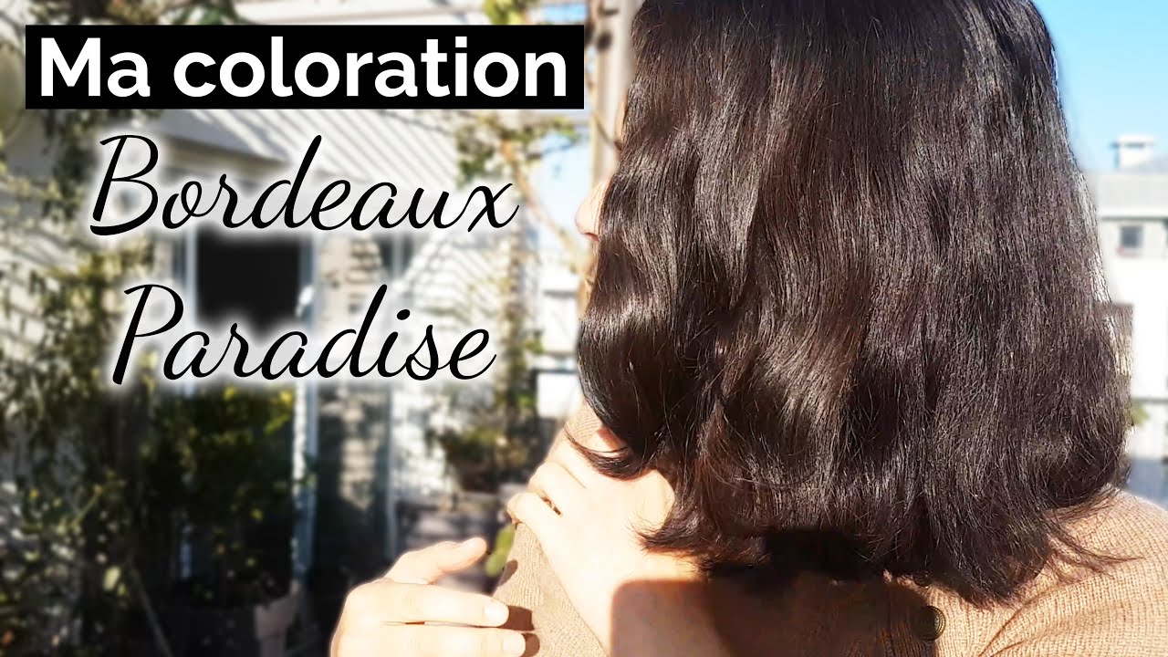 HENNE #2 : Bordeaux Paradise : coloration rouge foncé