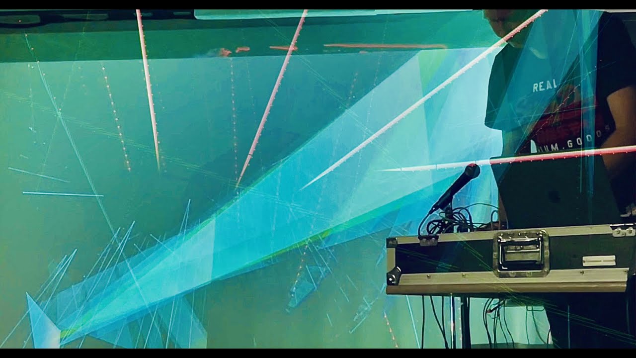 Allinaire Strakt SeenSound - Live Generative Video, Eurorack & Moog Minitaur