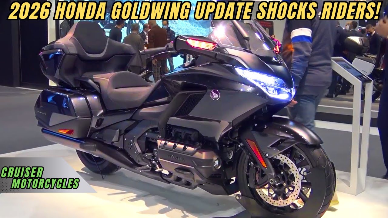 🚨 Обновление Honda GoldWing 2026 года шокировало райдеров! | Crown & Comments, декабрь 2025