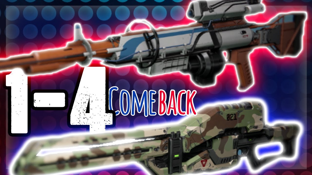 1v3 Trials Sniping Kills Only w/ Hereafter and Icebreaker (1-4 Comeback) | Destiny