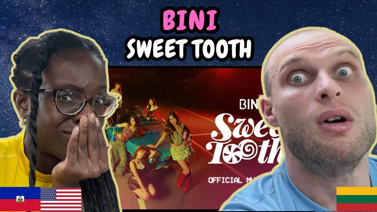 РЕАКЦИЯ НА BINI - Sweet Tooth (официальный клип) | ПЕРВЫЙ СМОТР