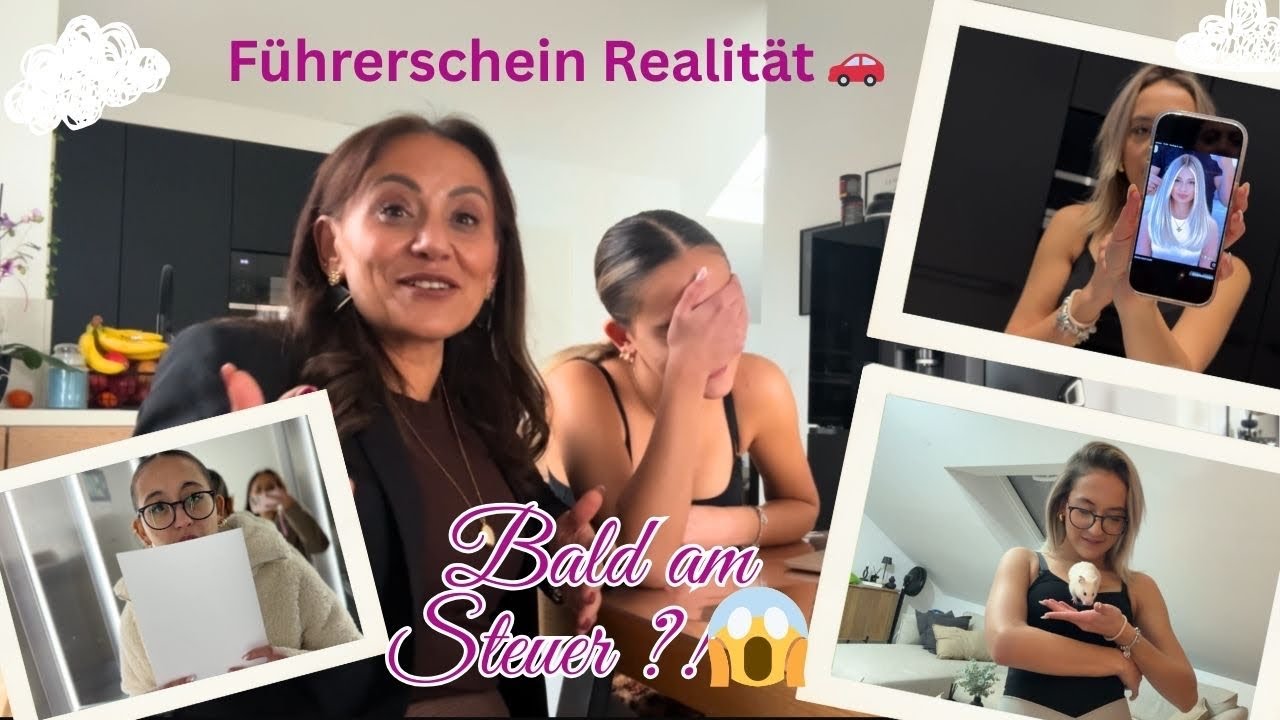 FÜHRERSCHEIN ? ERWACHSEN WERDEN & HERZKLOPFEN💔 😳 GLOW UP & EIN RIESIGES WTF GEFÜHL 😱