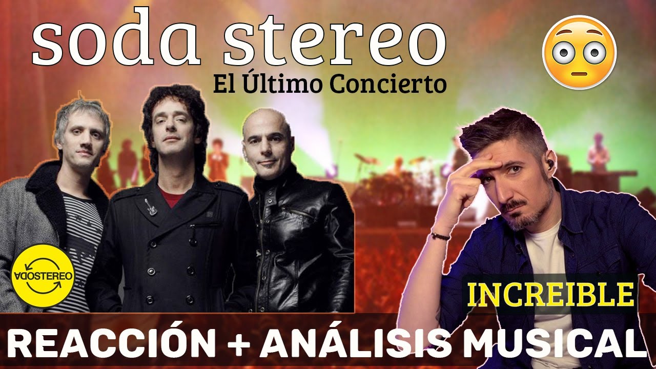 SODA STEREO🥤 | Productor musical 🎧 reacciona y analiza (El Último concierto 1997)