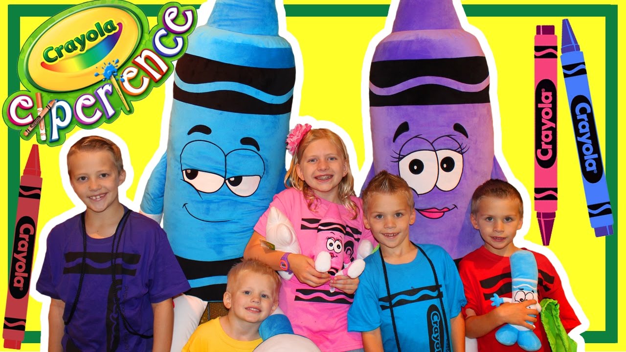 Crayola Experience Pennsylvania || Huge Indoor Playground!