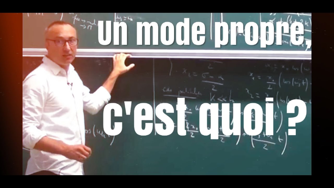 MP-PC-PSI :Cours :  Oscillations couplées - Modes propres.