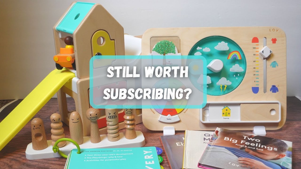Lovevery The Observer Review 1st 3 year old Play Kit | 37, 38, 39 Months Old