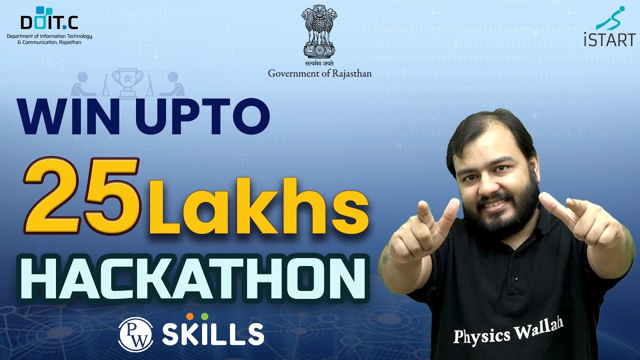 Rajasthan IT Day Hackathon powered by PW Skills