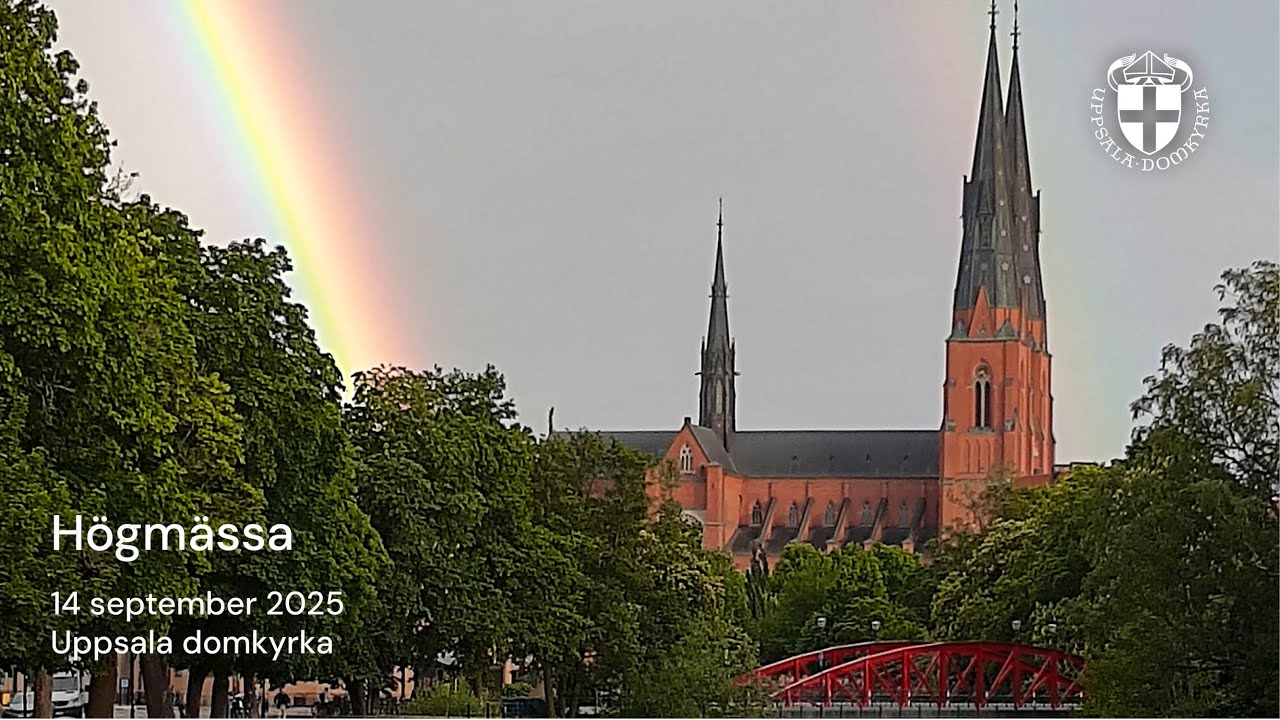 Direktsänd högmässa 14 september 2025