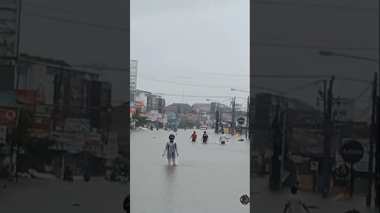 Situasi Bali ketika Hujan melanda