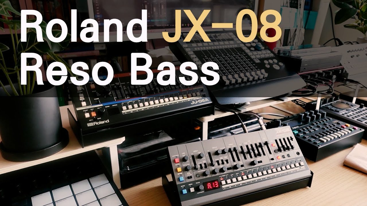 Roland JX-08 - Reso Bass (Sound Demo)