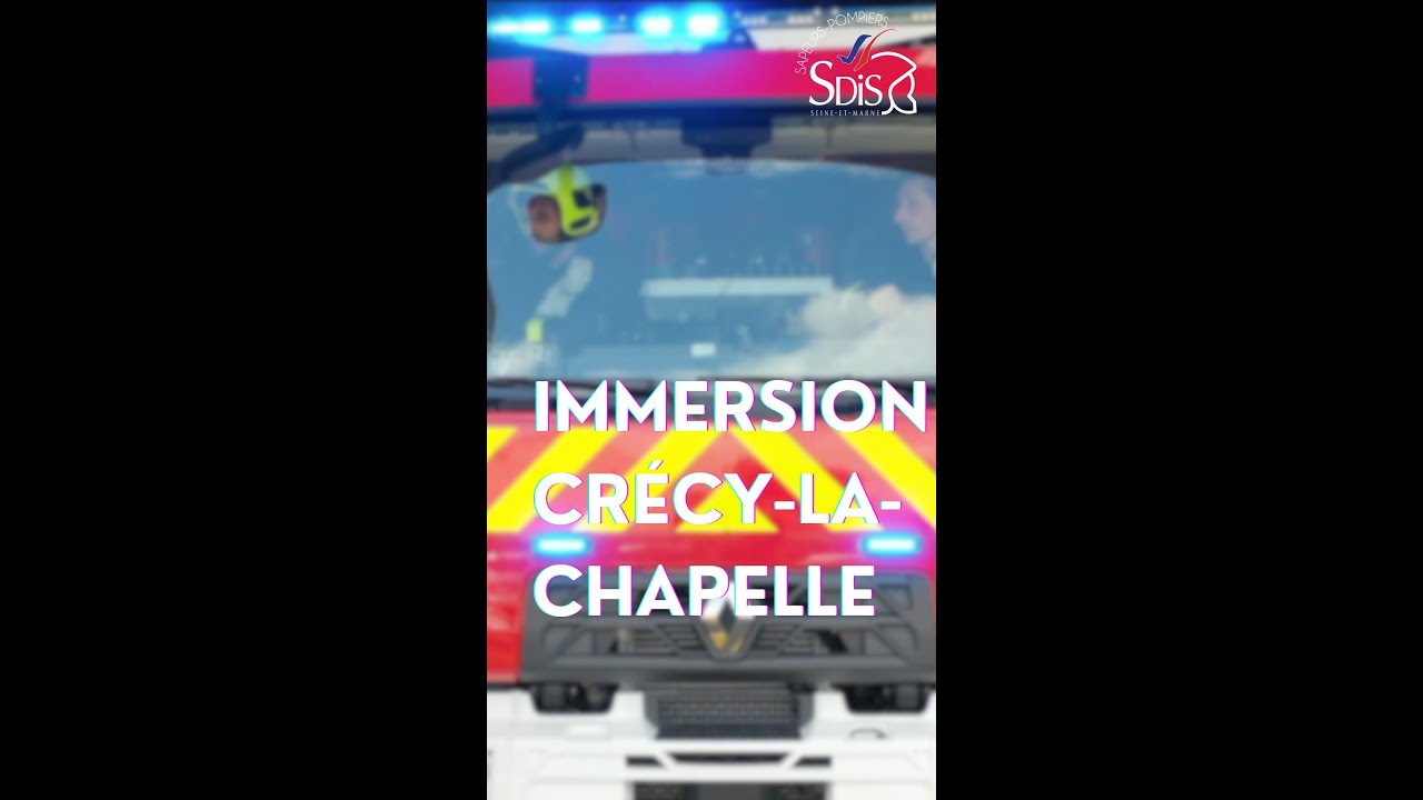 [IMMERSION AU CENTRE D'INCENDIE ET DE SECOURS DE CR&Eacute;CY-LA-CHAPELLE 🧑&zwj;🚒🎥]