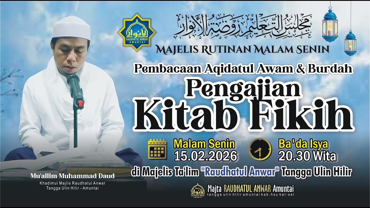 🔴[LIVE] 15.02.2026 MAJELIS RUTINAN MALAM SENIN