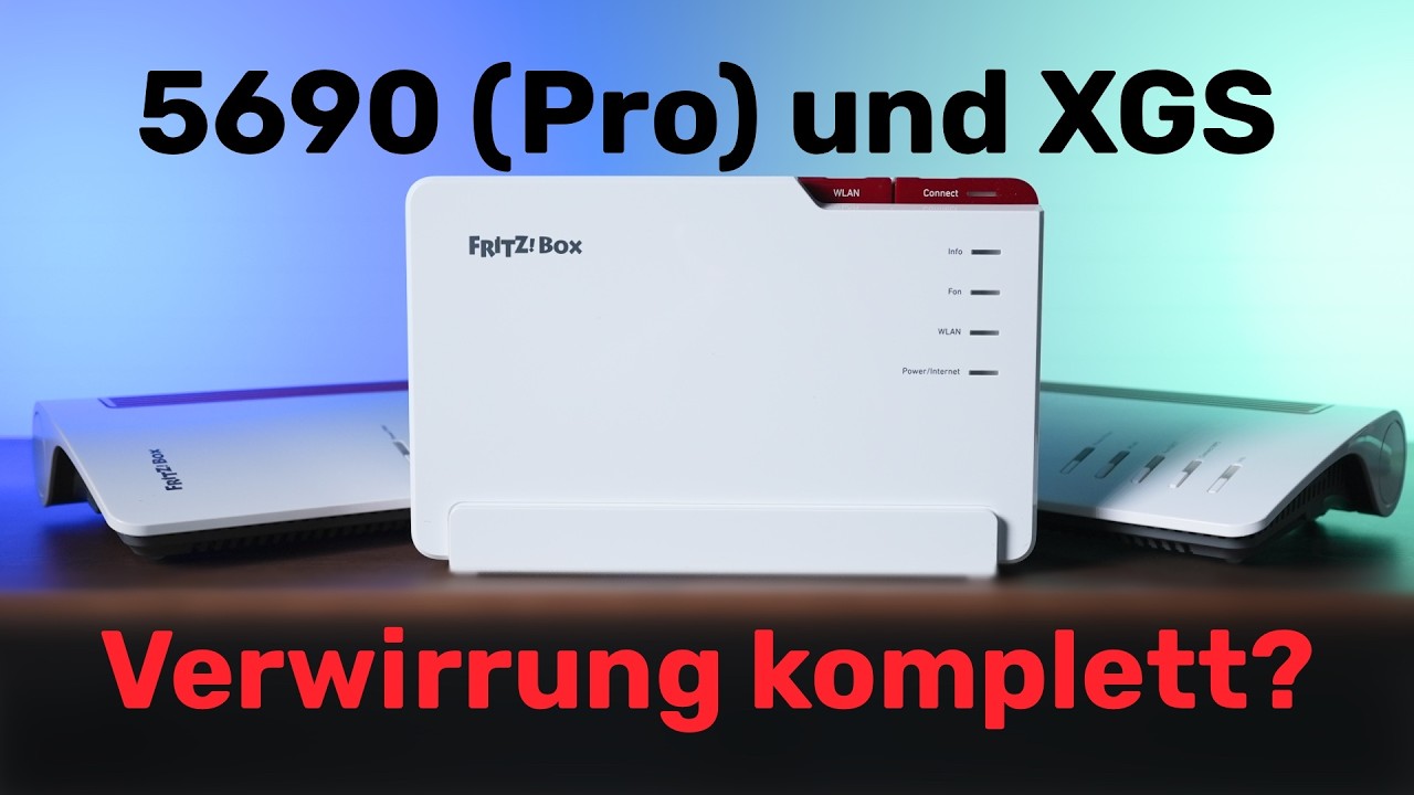 Glasfaser FRITZ!Box 5690 Serie im Test: 5690 vs 5690 Pro vs 5690 XGS
