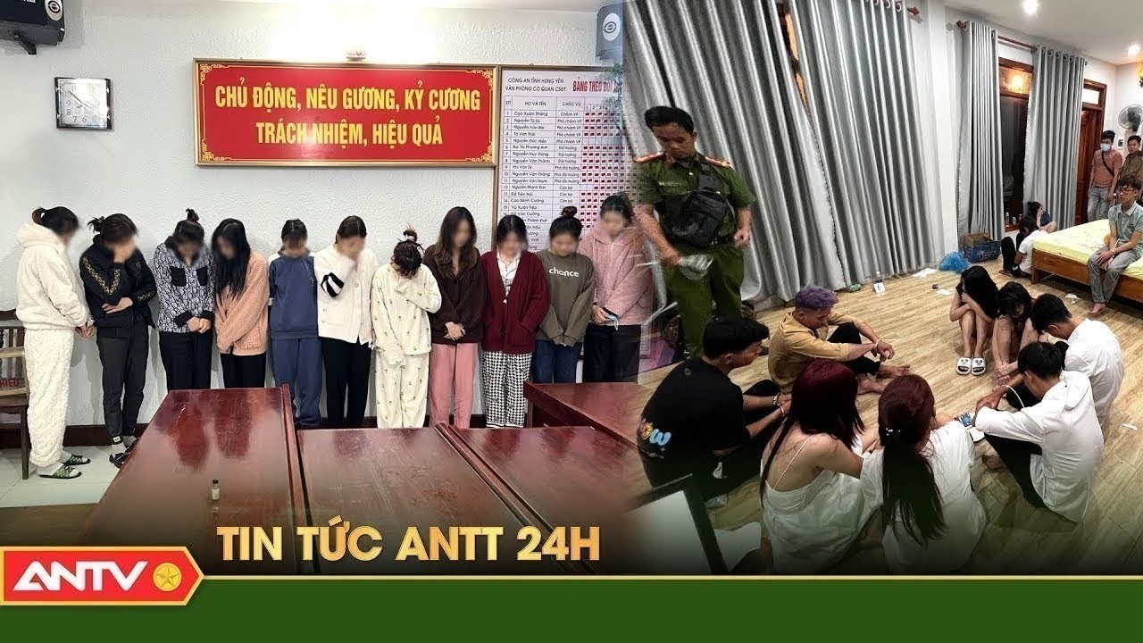Tổng hợp tin tức an ninh trật tự n&oacute;ng, thời sự Việt Nam mới nhất 24h | ANTV