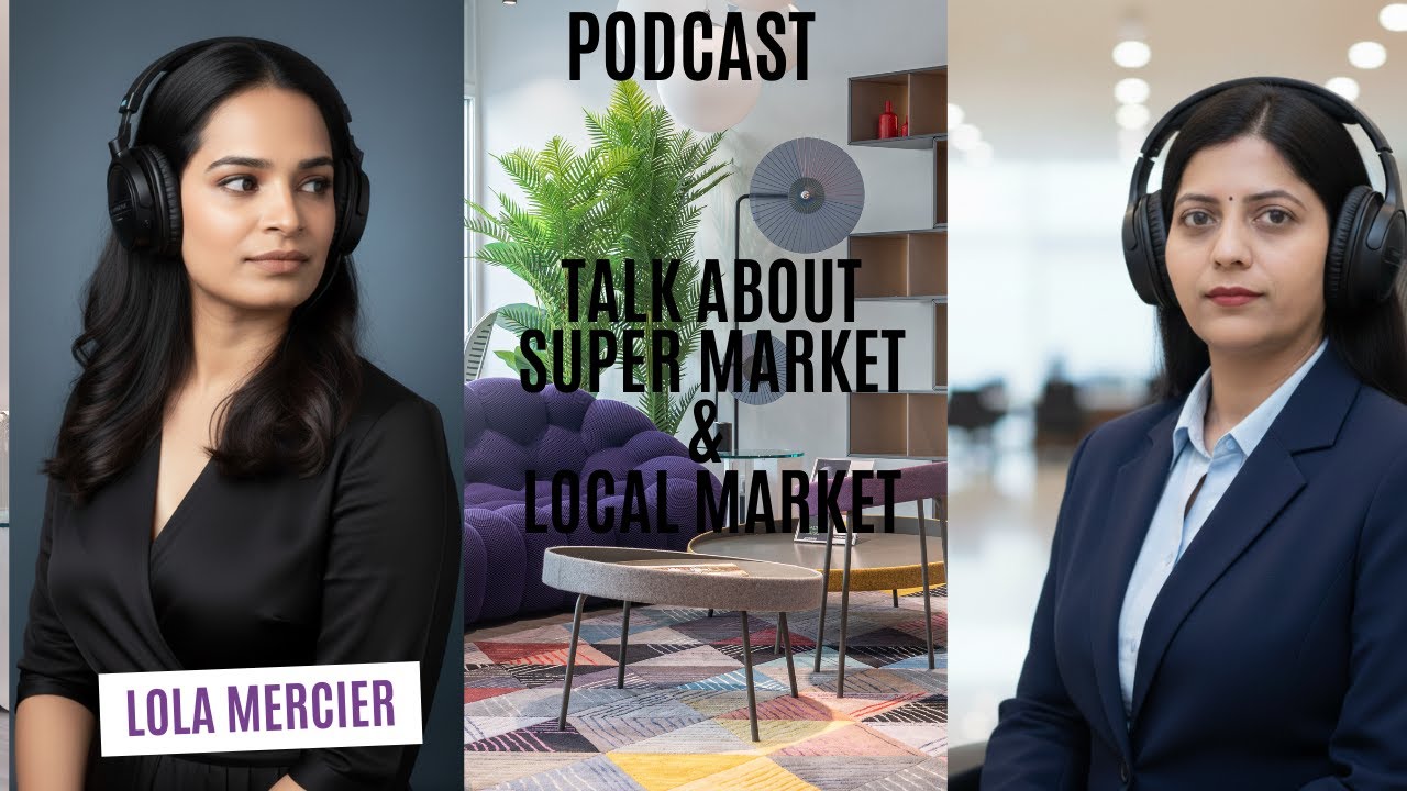 “English Conversation at the Supermarket & Local Market”