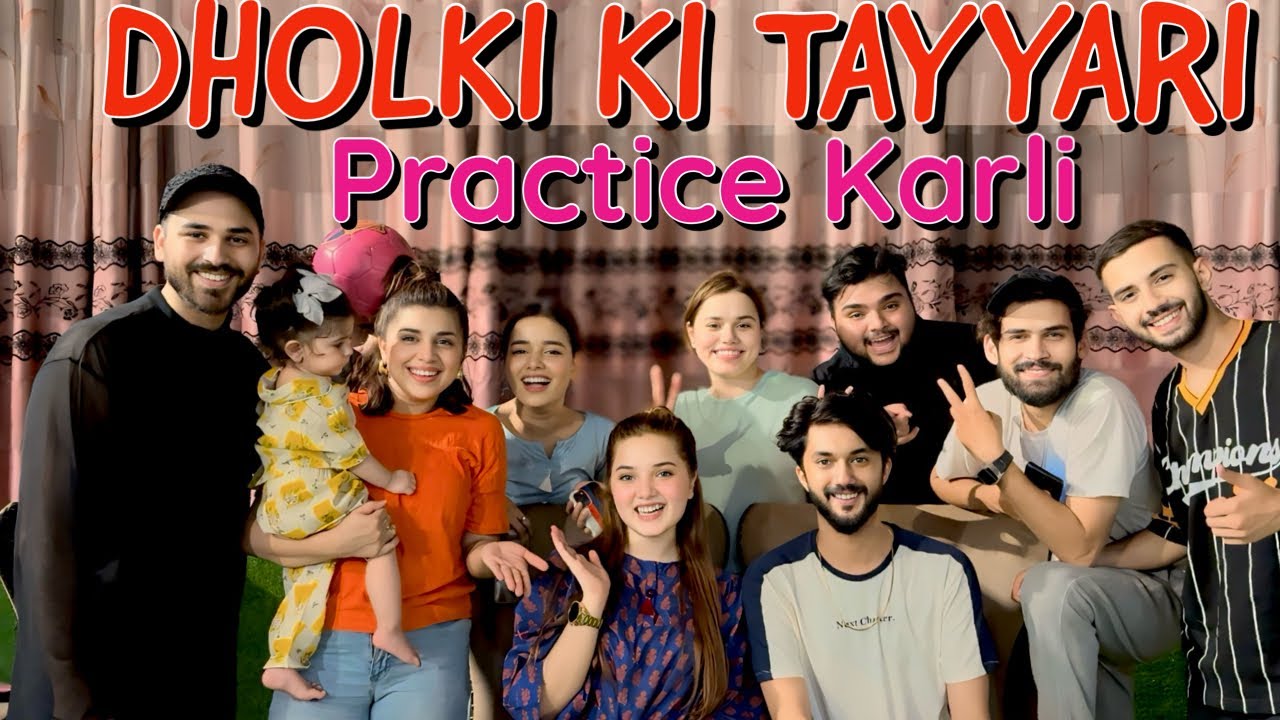 RABEECA KI DHOLKI KI TAYYARI💃KON KON PERFORM KAREY GA??? @RabeecaKhan @RabeecaKshorts