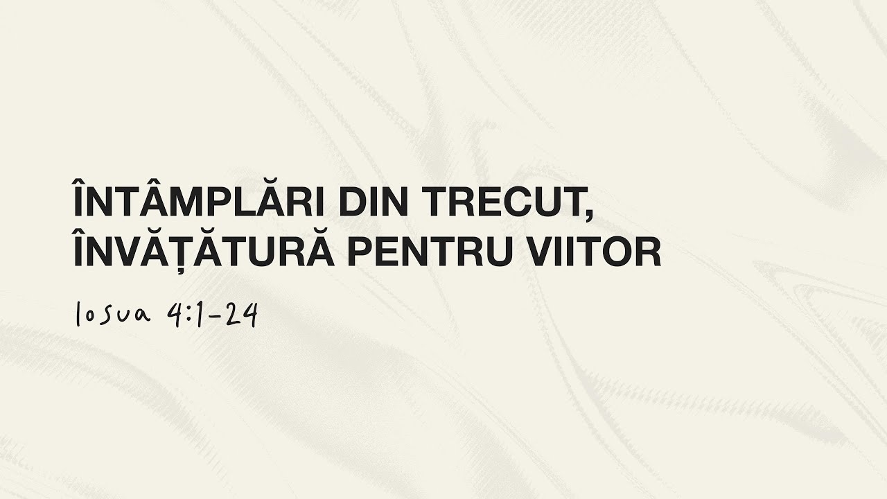 Întâmplări din trecut, învățătură pentru viitor | Narcis Panc | Vertical Schwabach