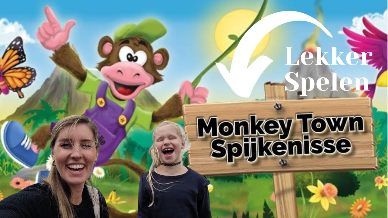 Monkey town Spijkenisse |Op pad met Jesmae Voogt vlog #86