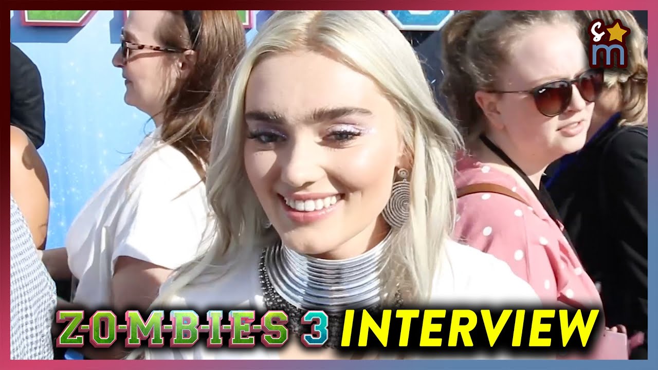 MEG DONNELLY Talks ZOMBIES 3, Fan Moments & ZOMBIES 4 Potential at Premiere