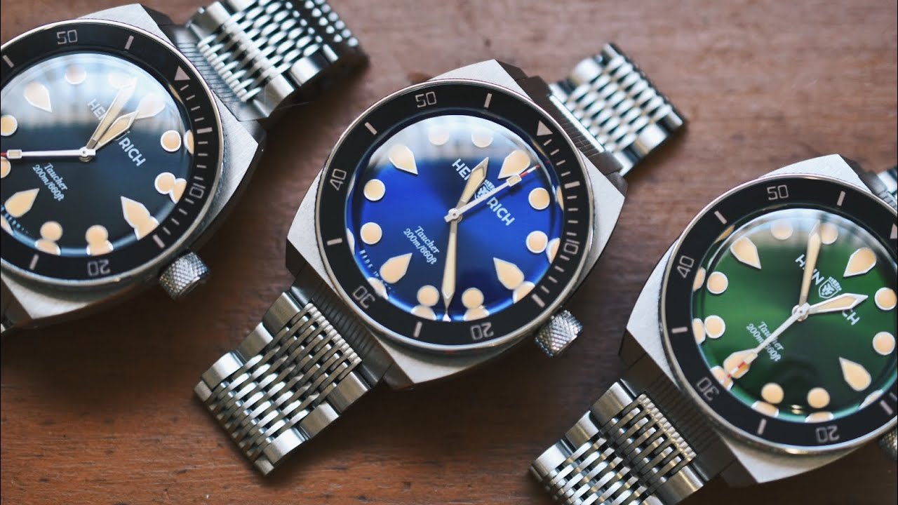 A Solid German Diver w/ A Swiss Movement! (Heinrich Taucher Review)