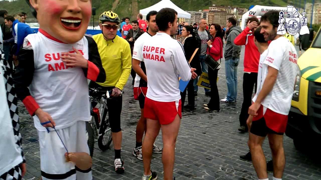 Carrera de empresas en Donostia 2013 - SUPER AMARA