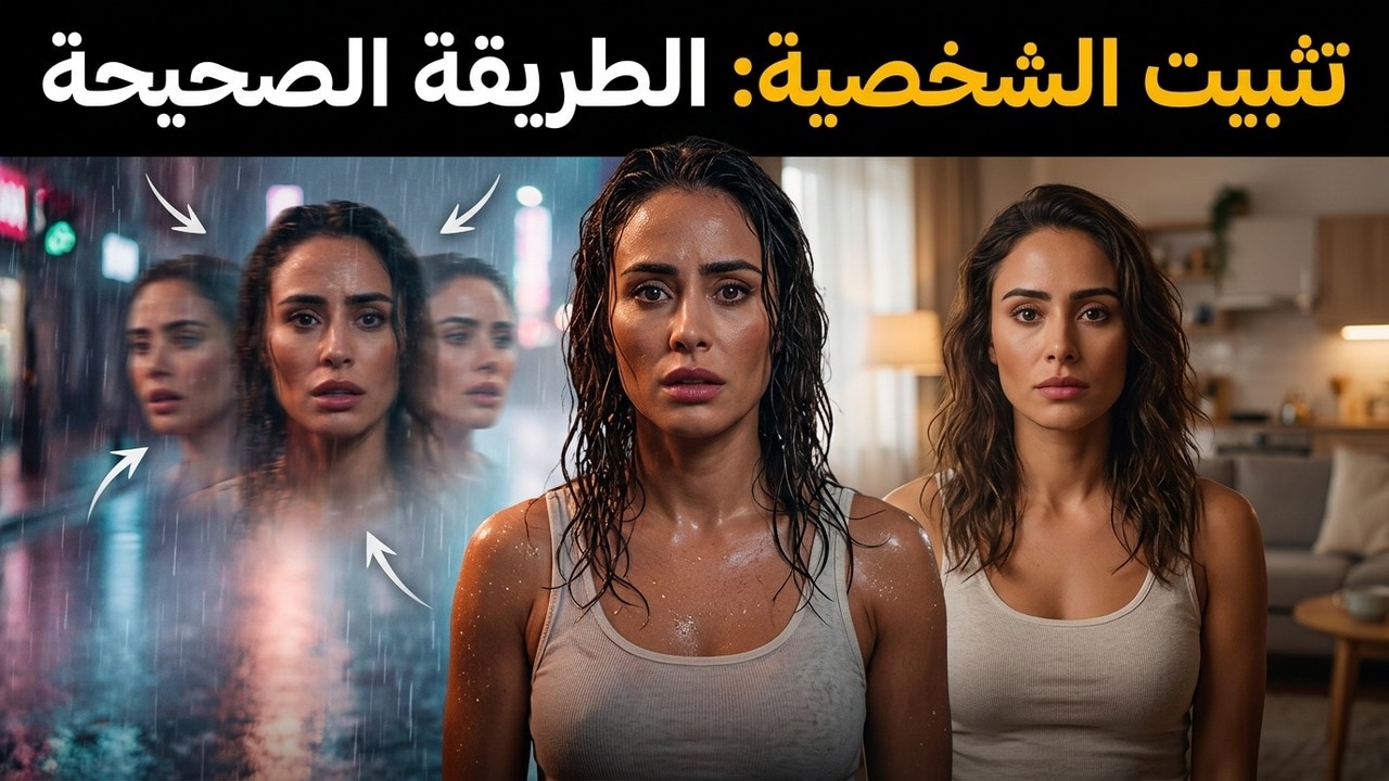 واخيرآ  ثبات الشخصية  || في فيديوهات الذكاء الاصطناعي || الطريقة الصحيحة