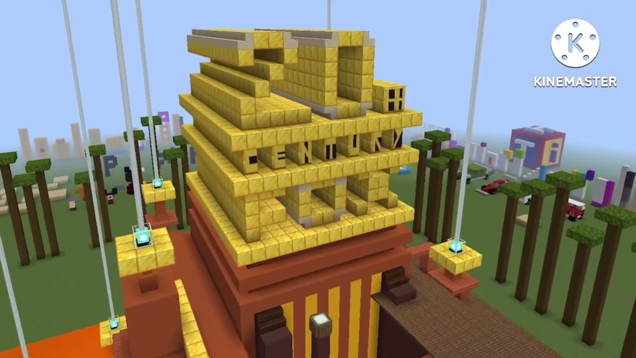 Cutting Room Chore From 20th Century Fox In Minecraft Open Matte (2009) Logo Remake