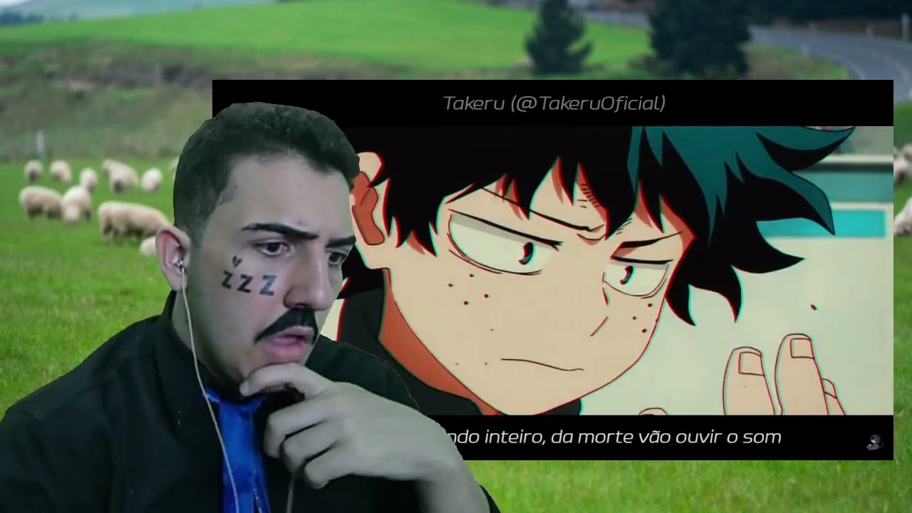 PASTOR REACT TENHAM MEDO, PORQUE EU ESTOU AQUI   Midoriya Rap Versão Sombria   Takeru Feat  rAid