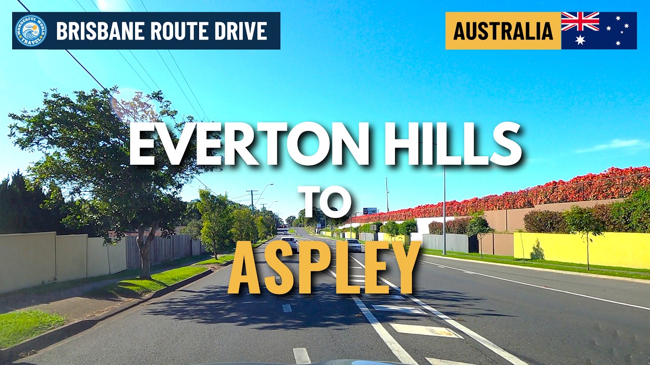 Exploring  Australia by Driving through Amazing  Suburbs of Brisbane | Road Trip 6