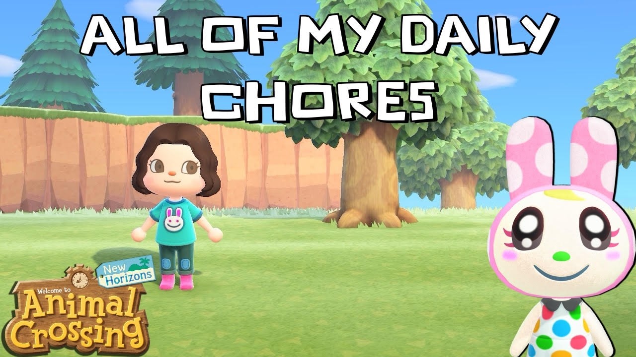 All of My Daily Chores in Animal Crossing: New Horizons