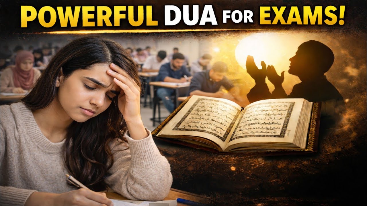 Don’t Enter Exam Hall Without This Dua! | Powerful Dua for Exam Success