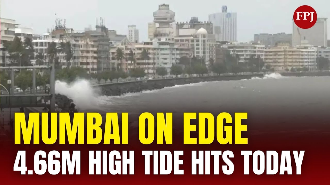 High Tide Alert in Mumbai | Coastal Areas on Watch | July 26, 2025