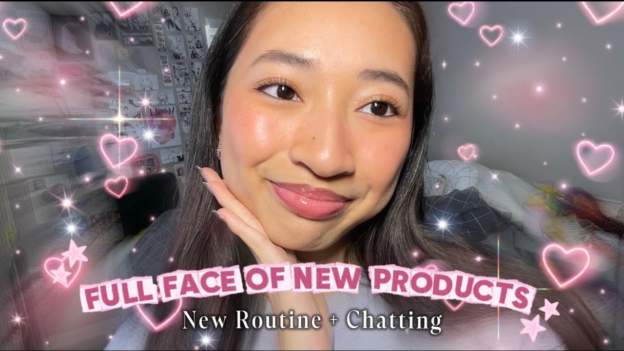 FULL FACE OF NEW MAKEUP PRODUCTS