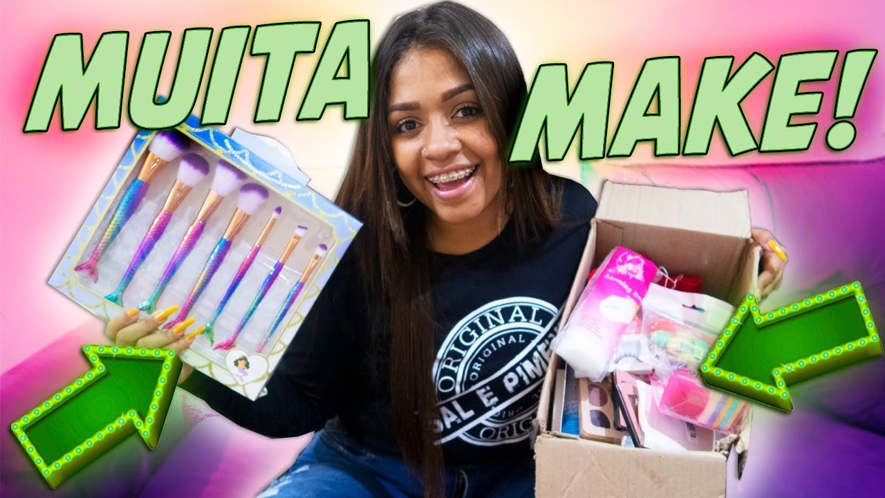 GASTEI R$1000,00 EM MAQUIAGEM 😱