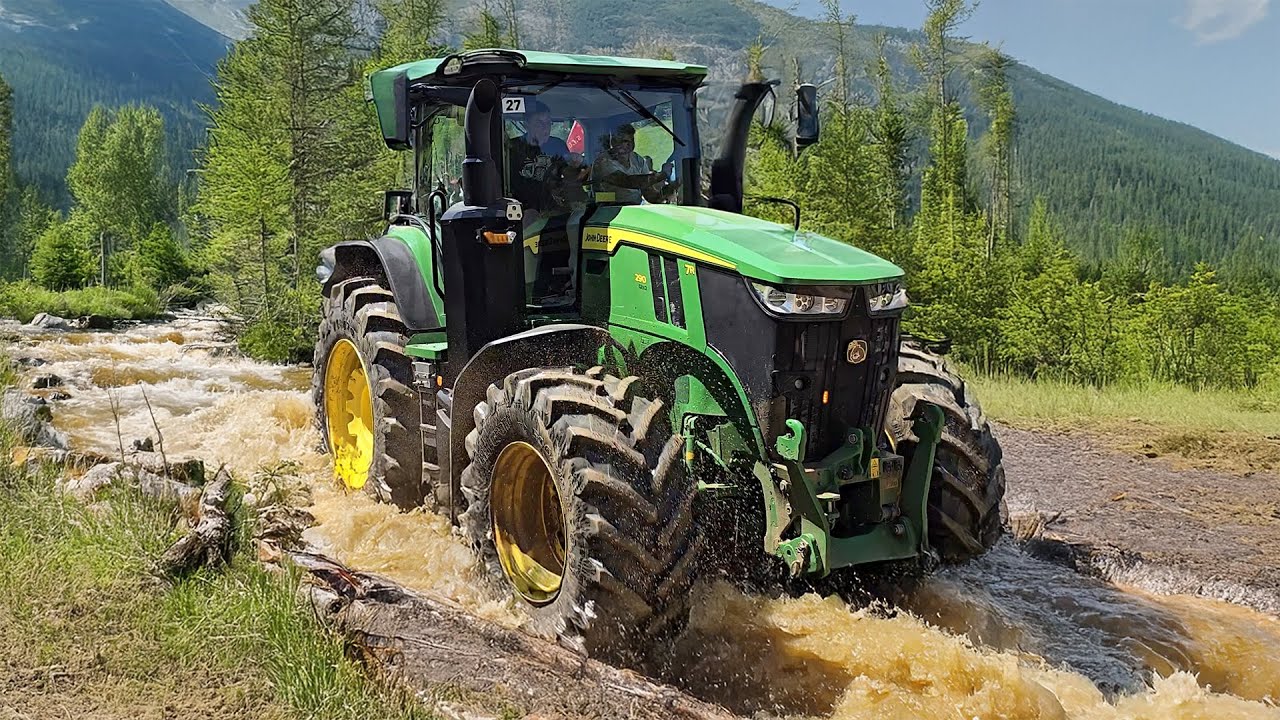 BIG TRACTOR SHOW | Part 7 - John Deere vs Homemade Tractors