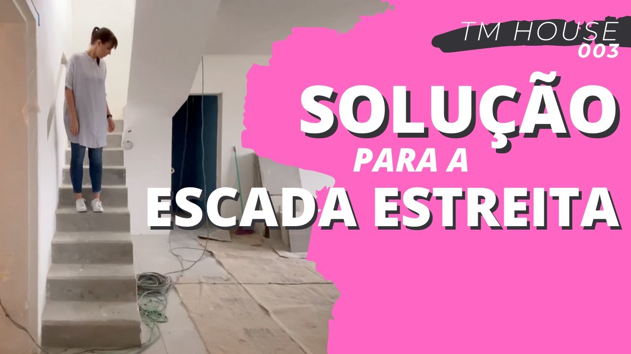 Solução para ESCADA ESTREITA • Diário de obras TM House 03