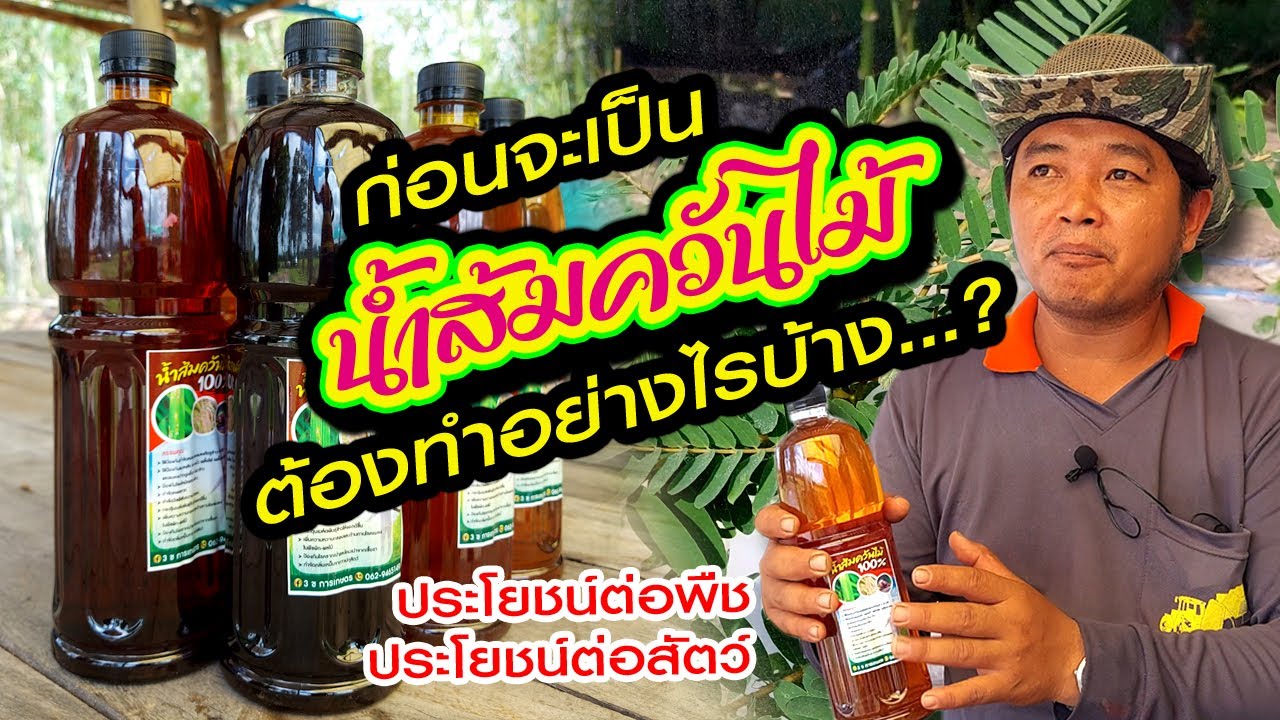 ก่อนจะเป็น น้ำส้มควันไม้ ต้องทำอย่างไรบ้าง คลิปนี้มีคำตอบ