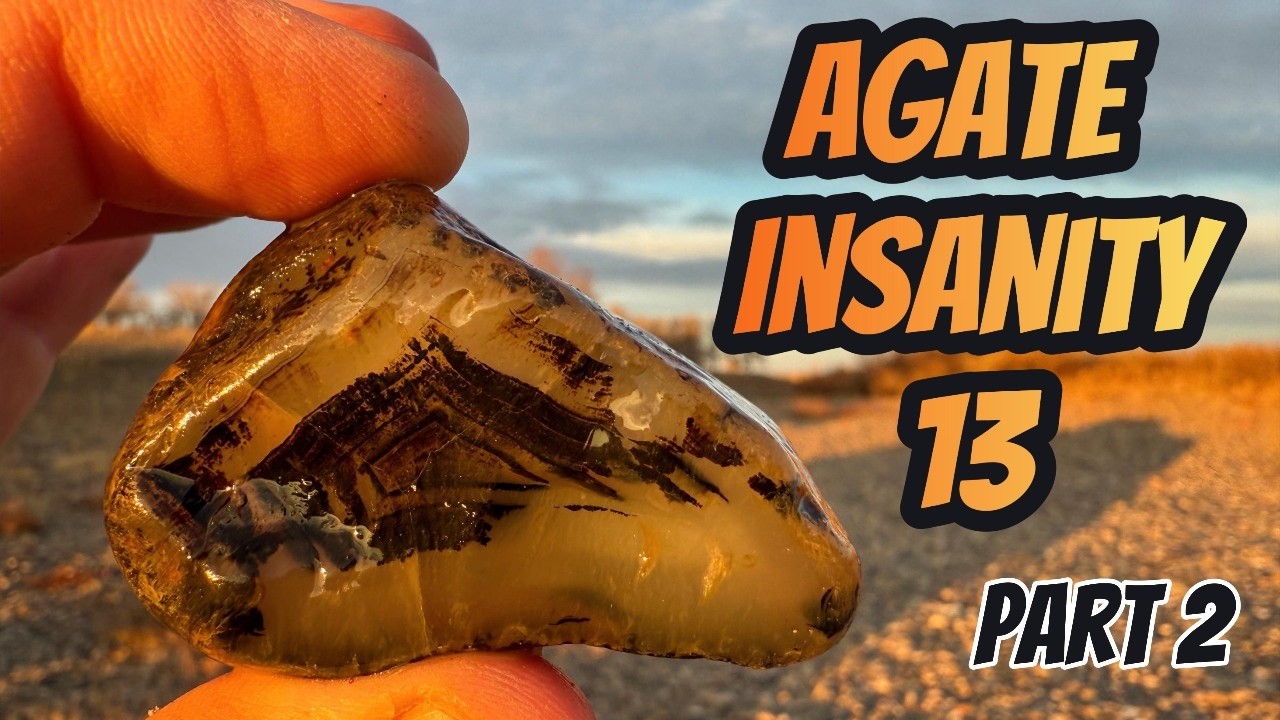 The finish of an AMAZING DAY! | AGATE INSANITY 13 - Part 2