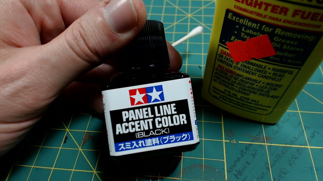 Обзор Tamiya Panel Line Accent Color