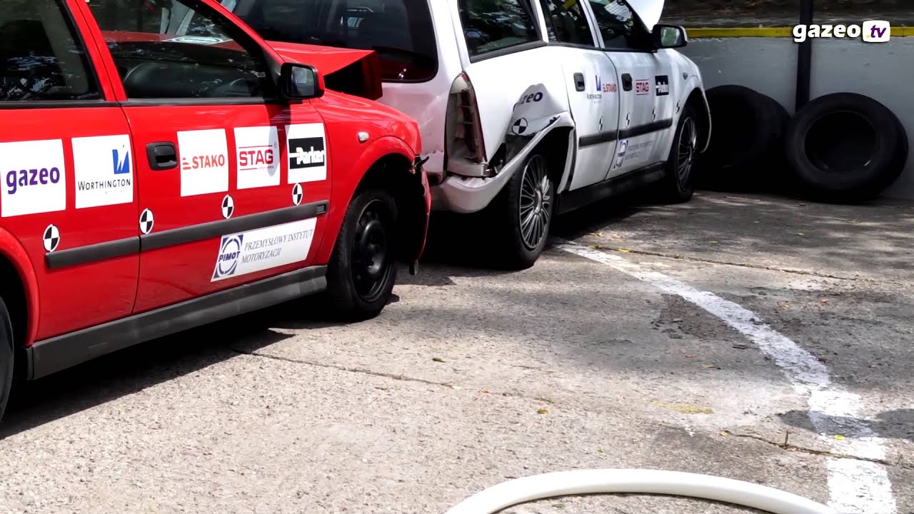 Crash test auta z LPG [cz. 1]