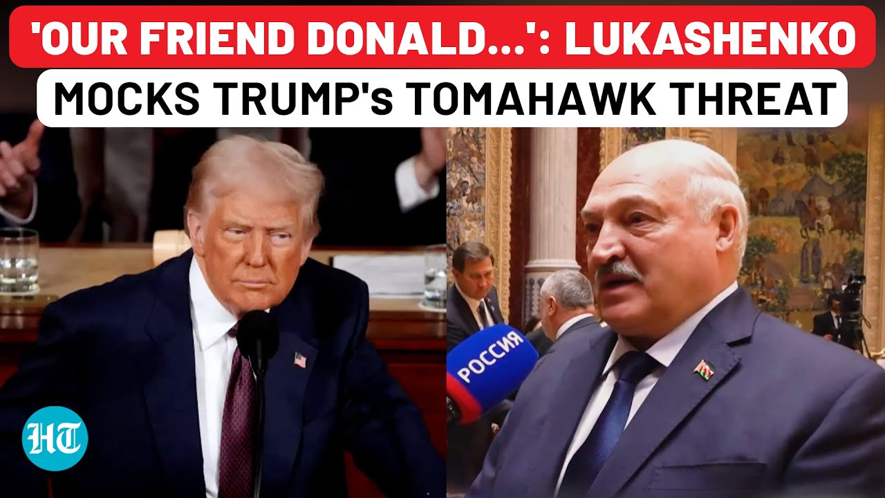 'Our Friend Donald&hellip;': Putin Ally Lukashenko Mocks Trump Over Tomahawk Missile Threat| Ukraine,Russia