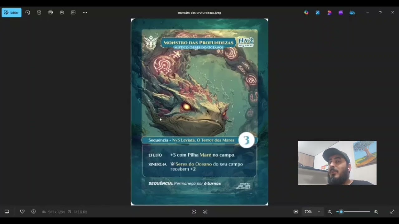 Cartas e mecânicas novas; seres do oceano vão viu fortes em Março @EtherTCG 