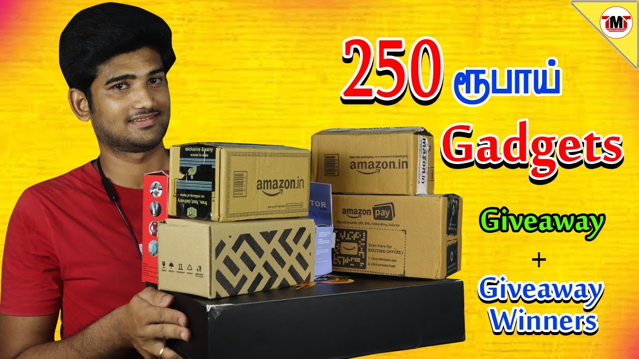 Cool Tech Gadgets | Under Rs 250 Amazon Gadgets Unboxing | Amazon Gadgets In Tamil | Tamilmobiletech