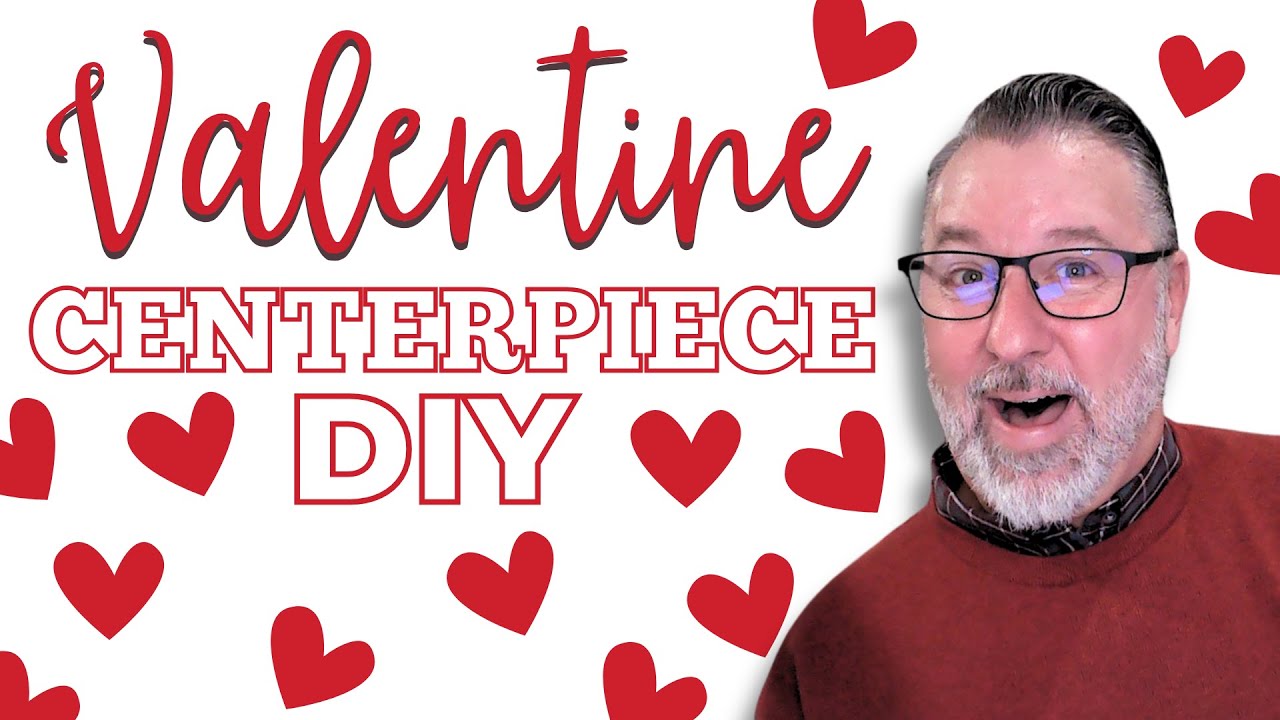 Valentine's Day DIY - Easy DIY - Topiary Centerpiece - 