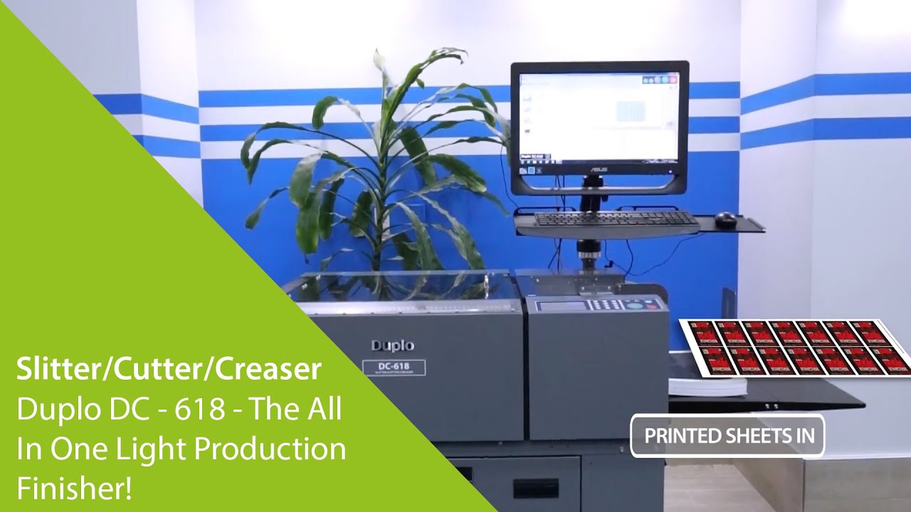 Duplo DC-618 - The All In One Light Production Finisher!