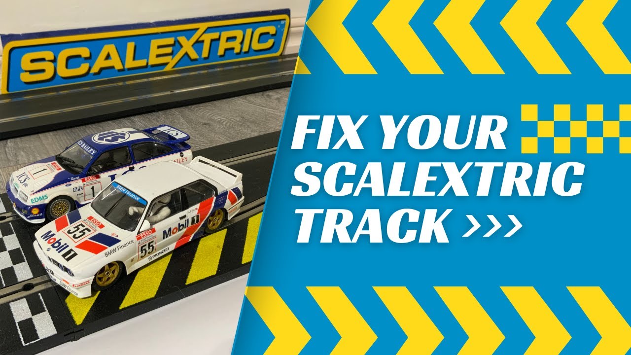 Scalextric Slot Car Track Not Working (how to fix)