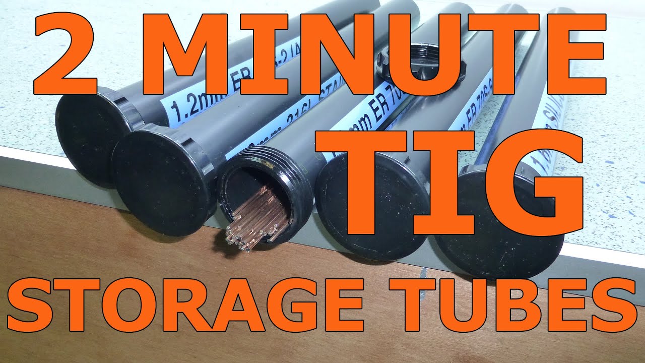 Quick Low Cost TIG Filler Storage Tubes