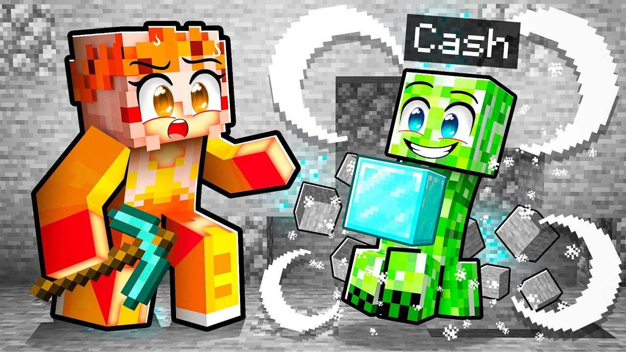 Becoming a HELPFUL Creeper in Minecraft!
