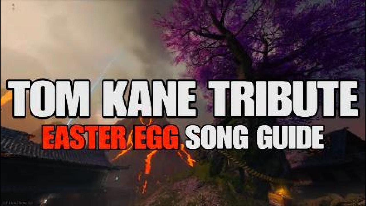 Tom Kane Tribute EE Song Guide on Kowakujo BO7 Zombies !!!